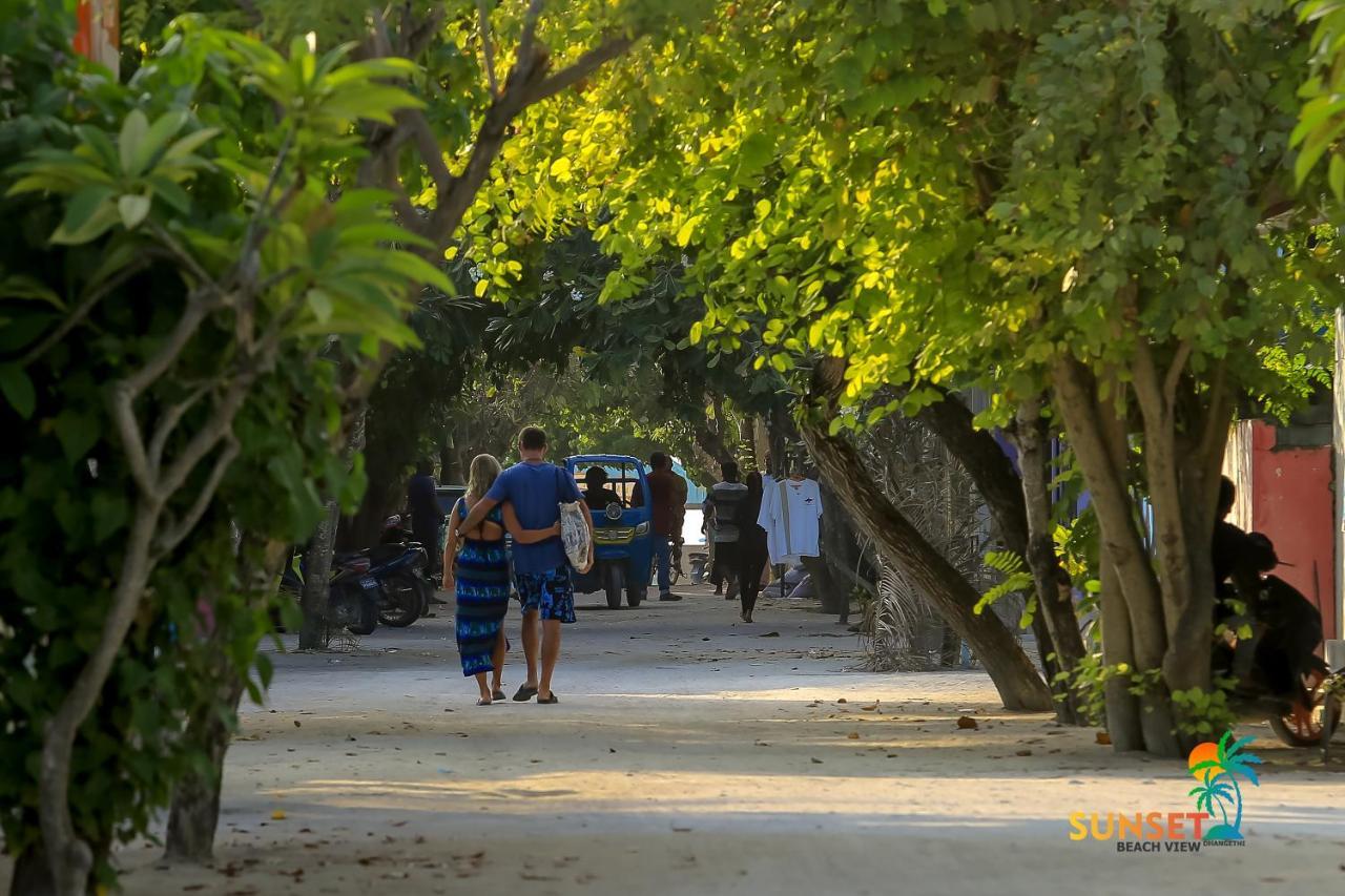 Sunset Beach View Dhangethi Exterior photo